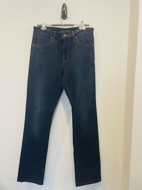 34 Heritage  Men's Navy Straight Jeans